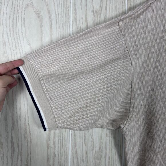 VTG Y2K Dynasty Men’s Houston Texans Navy and Cream Short Sleeve Polo Set, XXL - Picture 12 of 13